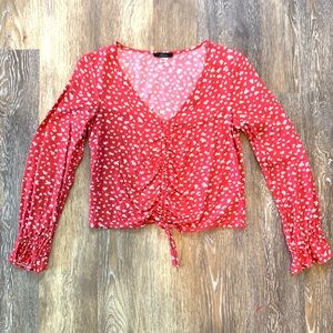 Long Sleeve Crop Top